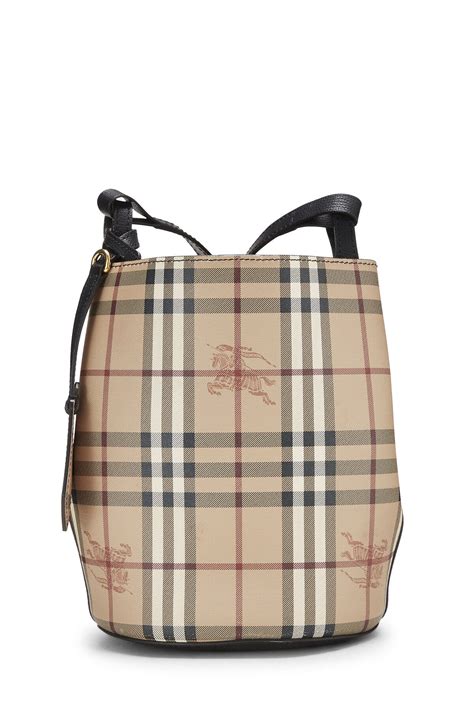 burberry bucket bag haymarket lorne|BURBERRY Haymarket Check Colours Small Lorne Bucket .